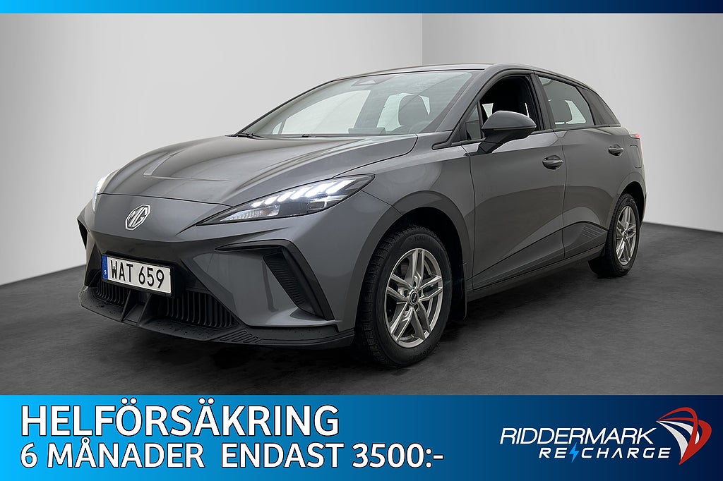 MG 4 Standard Range 51 kWh P-Sensorer CarPlay MOMS