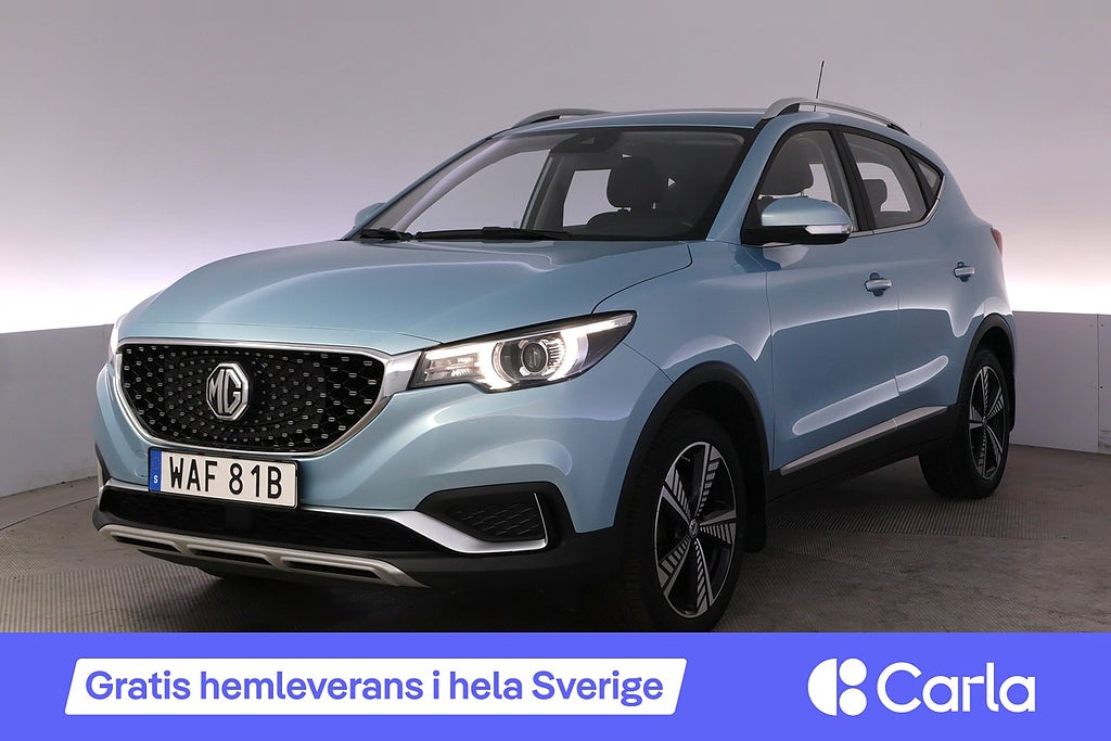 MG ZS EV Luxury Pano AdapFarth. Läder Kamera Elstol Navi