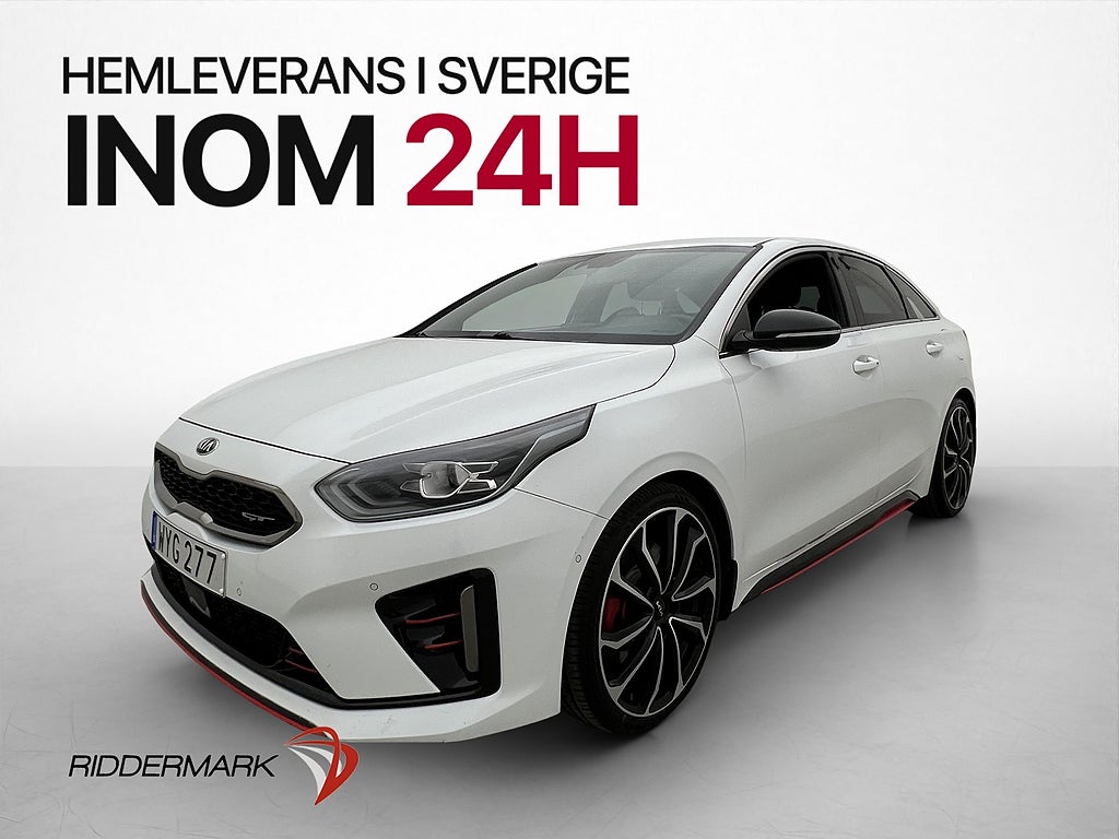 Kia ProCee'd GT 1.6 T-GDI 204hk JBL Kamera CarPlay P-sens