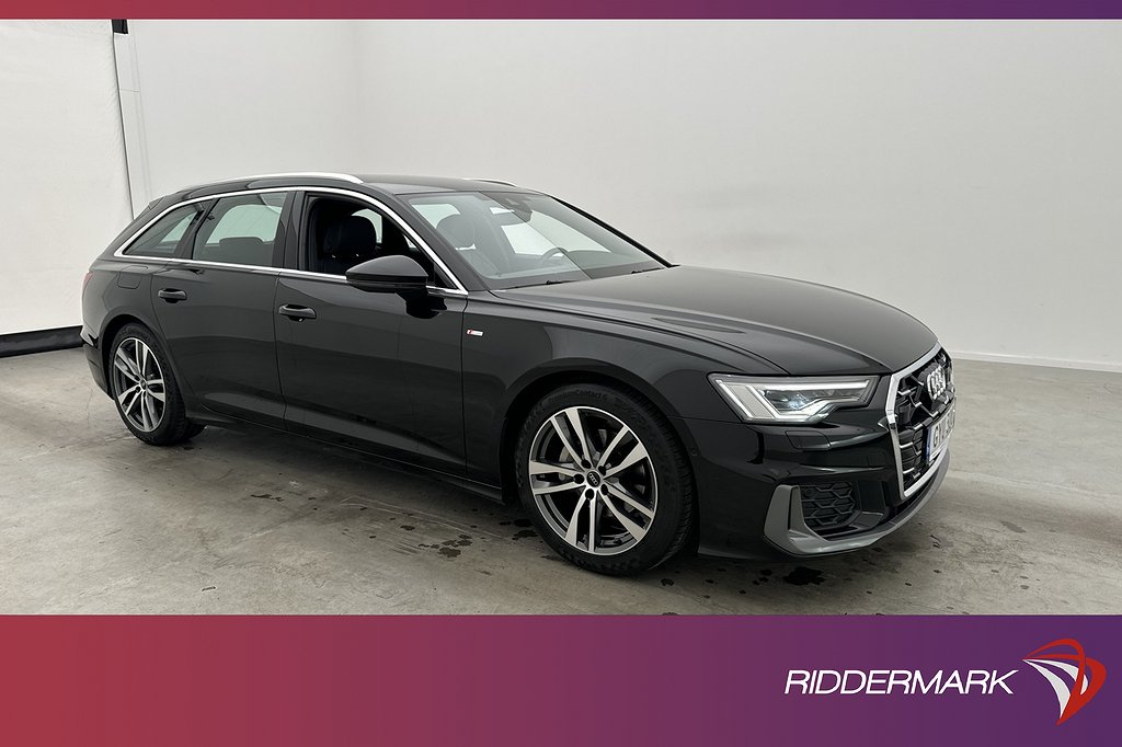 Audi A6 Avant 40 TDI Q 204hk S-Line Cockpit Kamera Drag MOMS