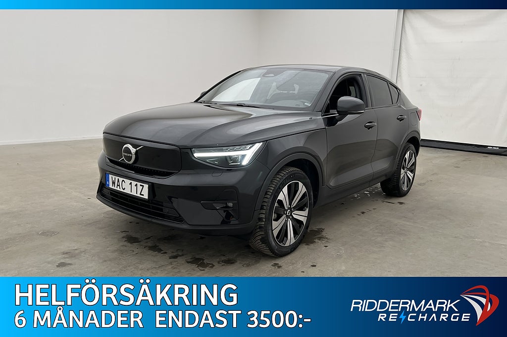 Volvo C40 Recharge Single Motor Plus Värmare Pano BLIS MOMS