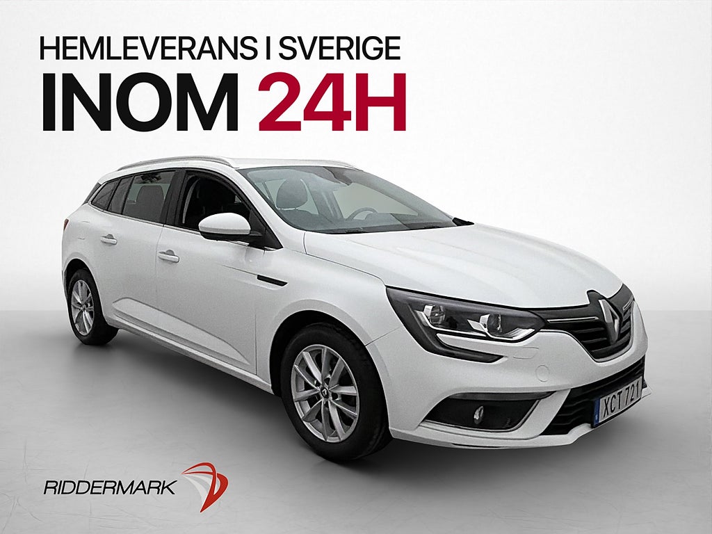 Renault Mégane Sport Tourer 140hk M&K-Värmare Navi 0,55l/mil