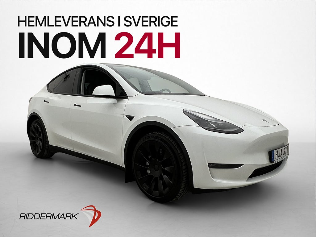 Tesla Model Y Long Range AWD Pano AP Svensksåld MOMS