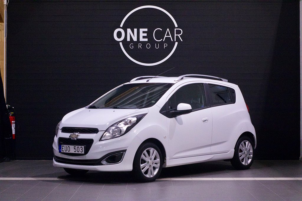 Chevrolet Spark 1.2 514kr årsskatt Endast 2 brukare 82hk