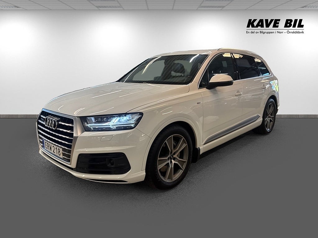 Audi Q7 3.0 TDI V6 Quattro S Line (V-hjul, Drag, NV)