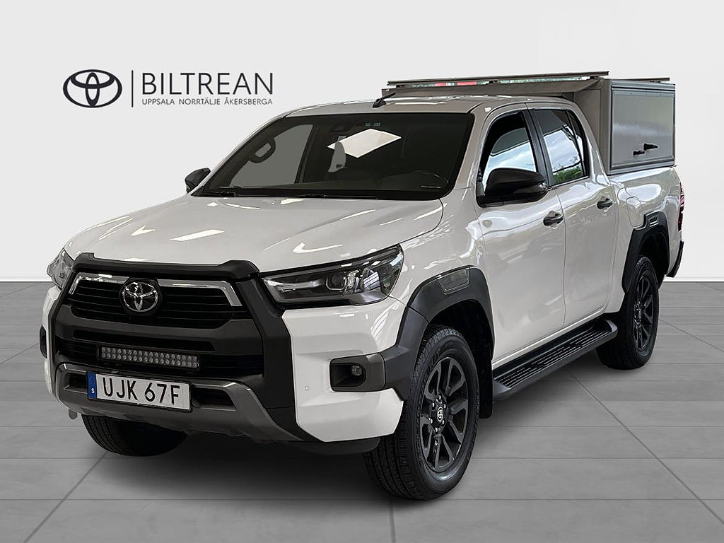 Toyota Hilux D-hytt 2.8 Invincible Komfortpaket Volymskåp Värmare