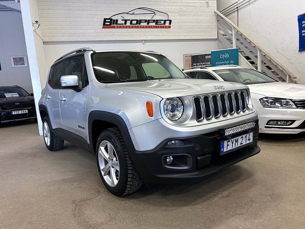 Jeep Renegade 2.0 CRD 4WD Limited 140 hk Ny kamrem / MoK