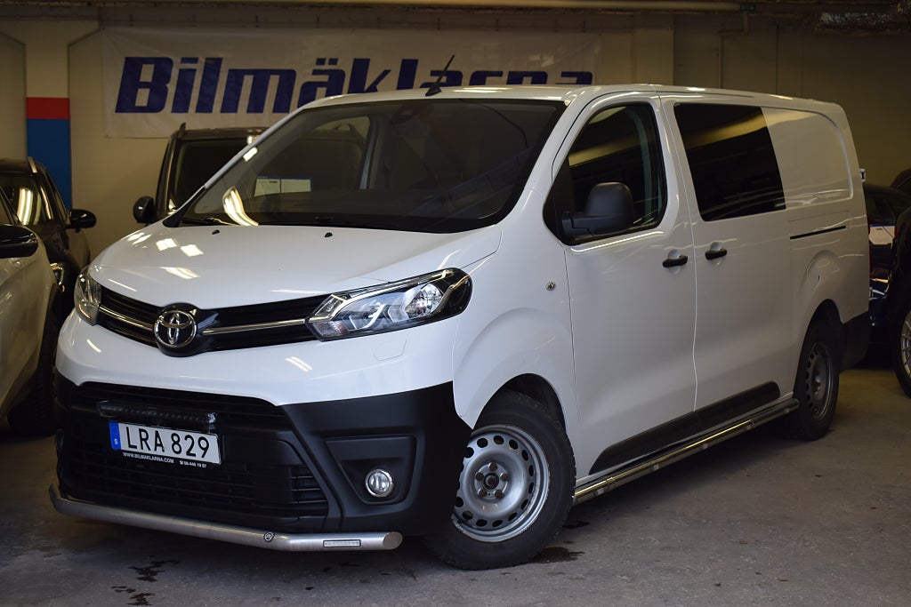 Toyota ProAce 2.0 D-4D 5-sits VÄRM/DRAG/CARPLAY/ADAP-FART/PDC/S&V
