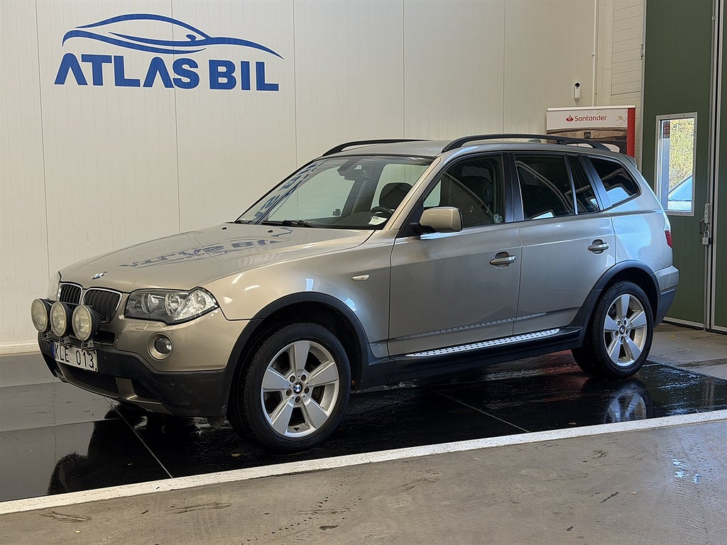 BMW X3 2.0d Manuell 177hk Drag Ny besiktad