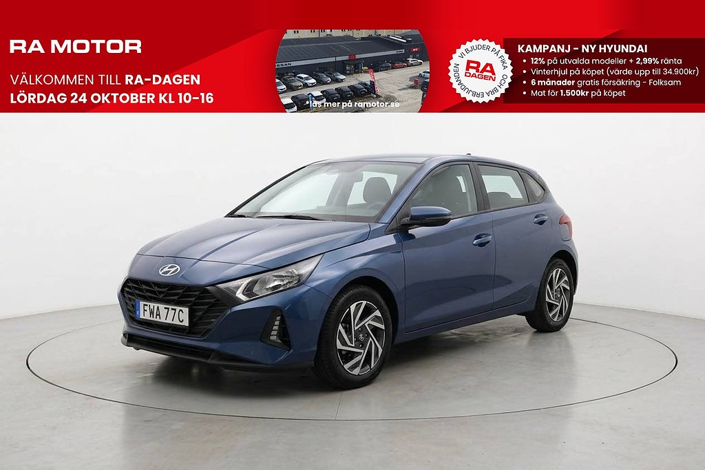 Hyundai i20 3,49% ränta |1.0T Automat Advanced - Privatleasing 2027