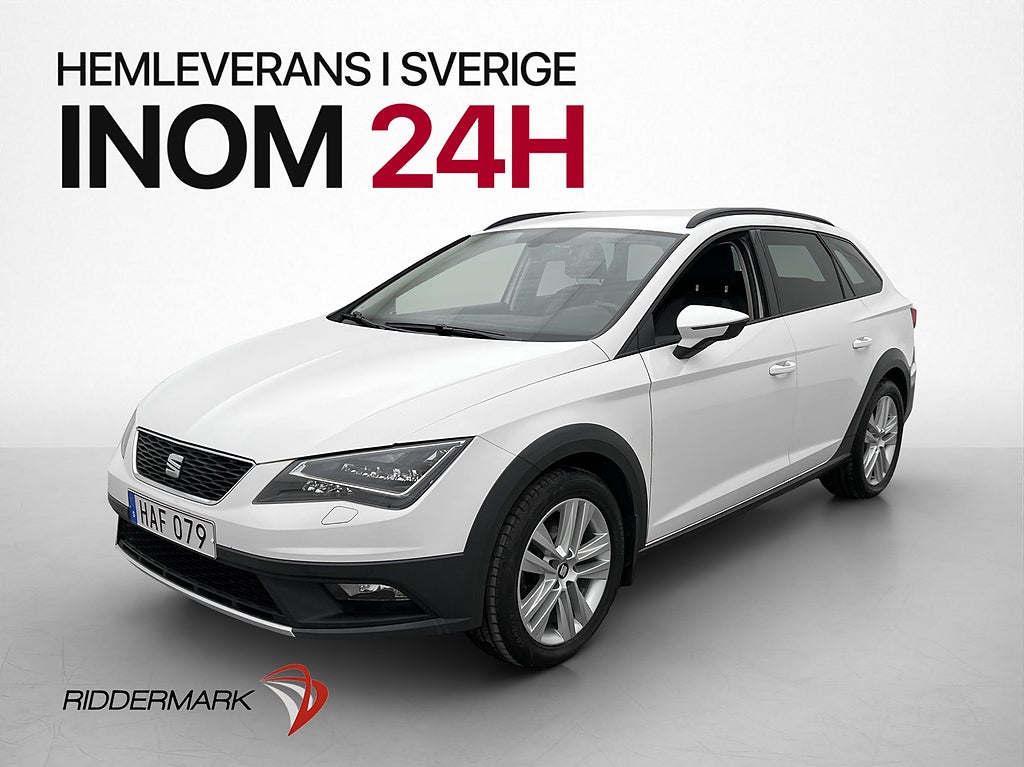 Seat Leon X-Perience TSI 125hk CarPlay Kamera Farthållare