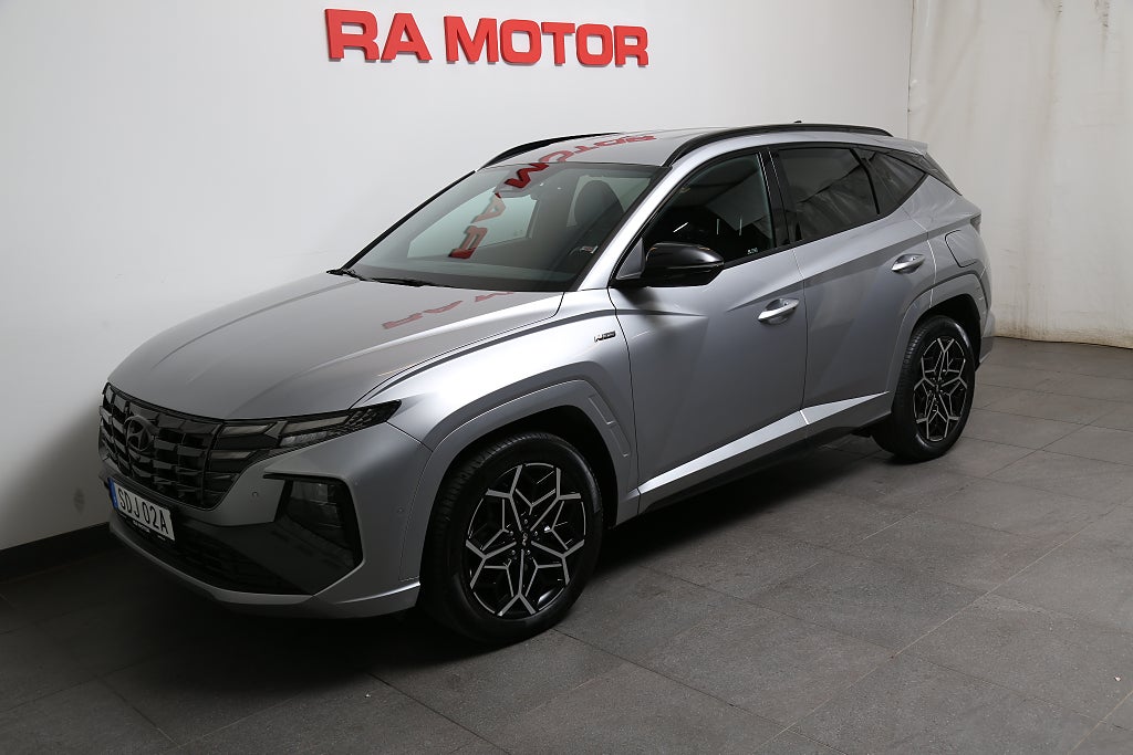 Hyundai Tucson Hybrid 230hk N-Line AWD Aut 360°-kamera Elstol minne 2023