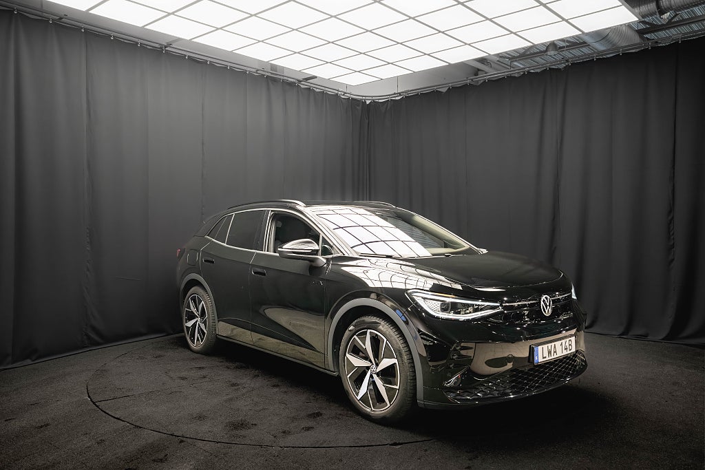 Volkswagen ID.4 GTX LÅGMILAD VÄRMEPUMP ADAPTIV-FART 1-ÄGARE MOMS 299hk