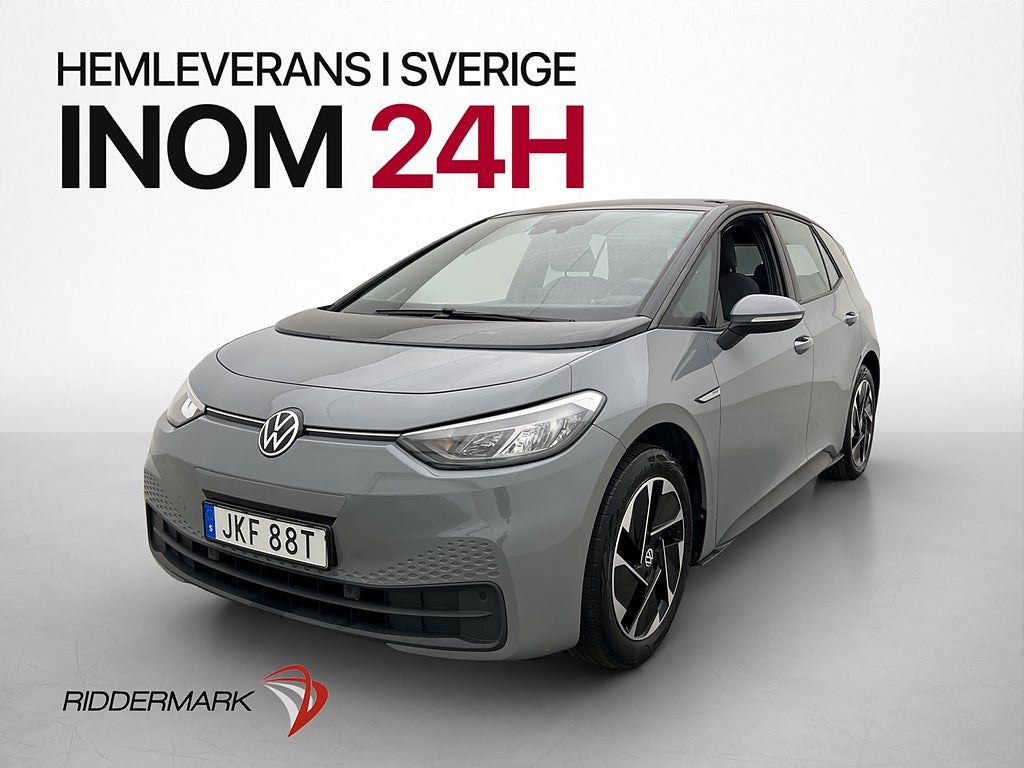 Volkswagen ID.3 Pro Performance Värmare Navi Rattvärme