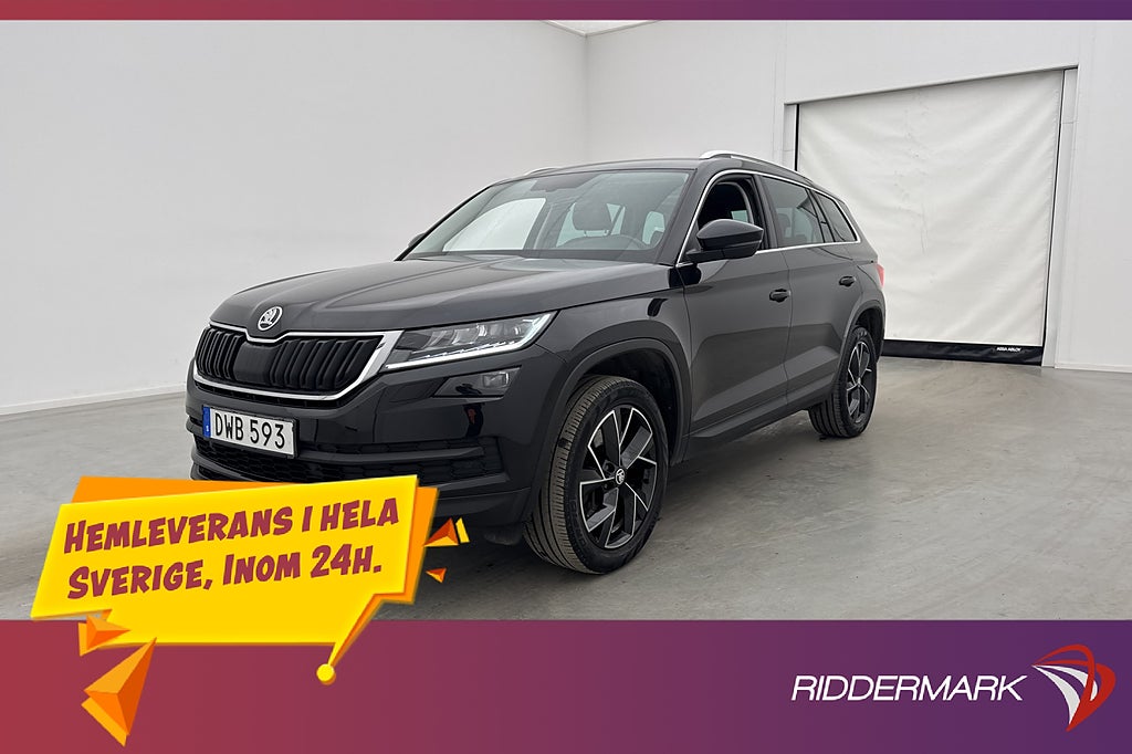 Skoda Kodiaq TDI 4x4 Businessline 7-Sits Cockpit Skinn Värm