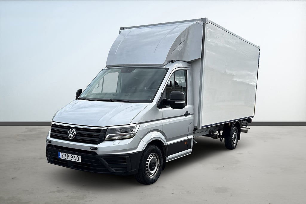 Volkswagen crafter Chassi 35 2.0 TDI Euro 6 Lång Moms Volymskåp