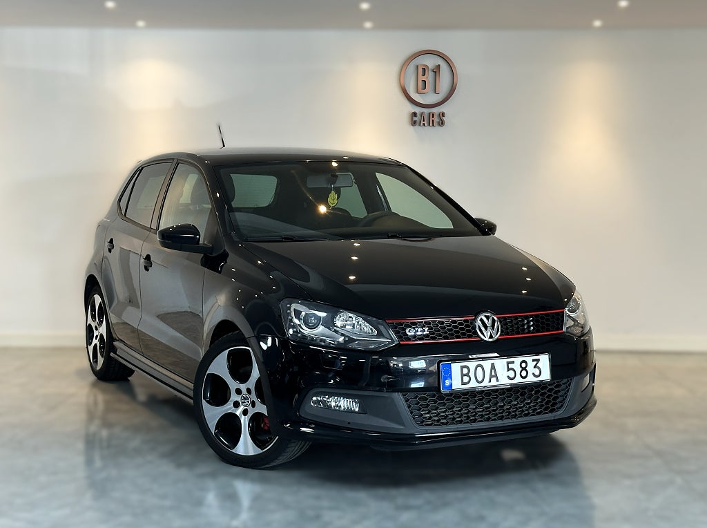 Volkswagen Polo 5-dörrars GTI 1.4 TSI 240HK SPORTAVGAS MAXTON NYSRVAD