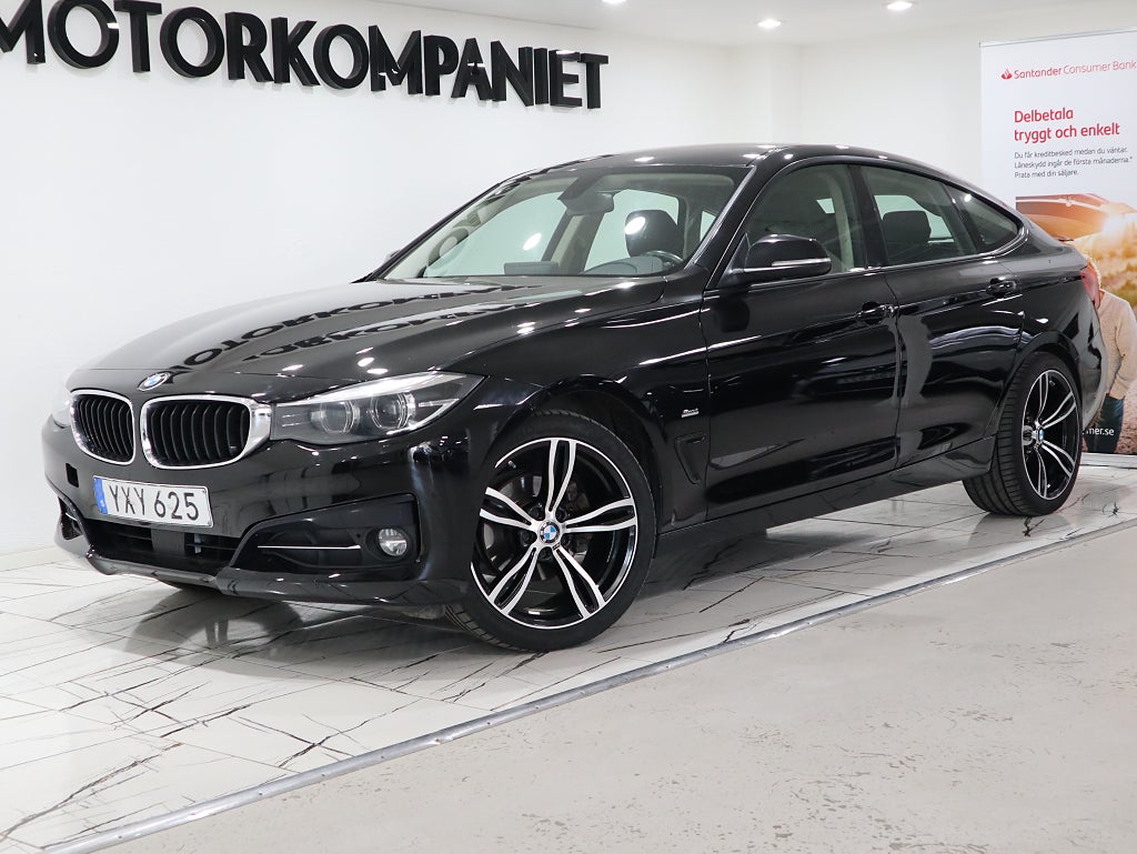 BMW 320 D xDrive GT Gran Turismo Sport Line Dragkrok Cockpit
