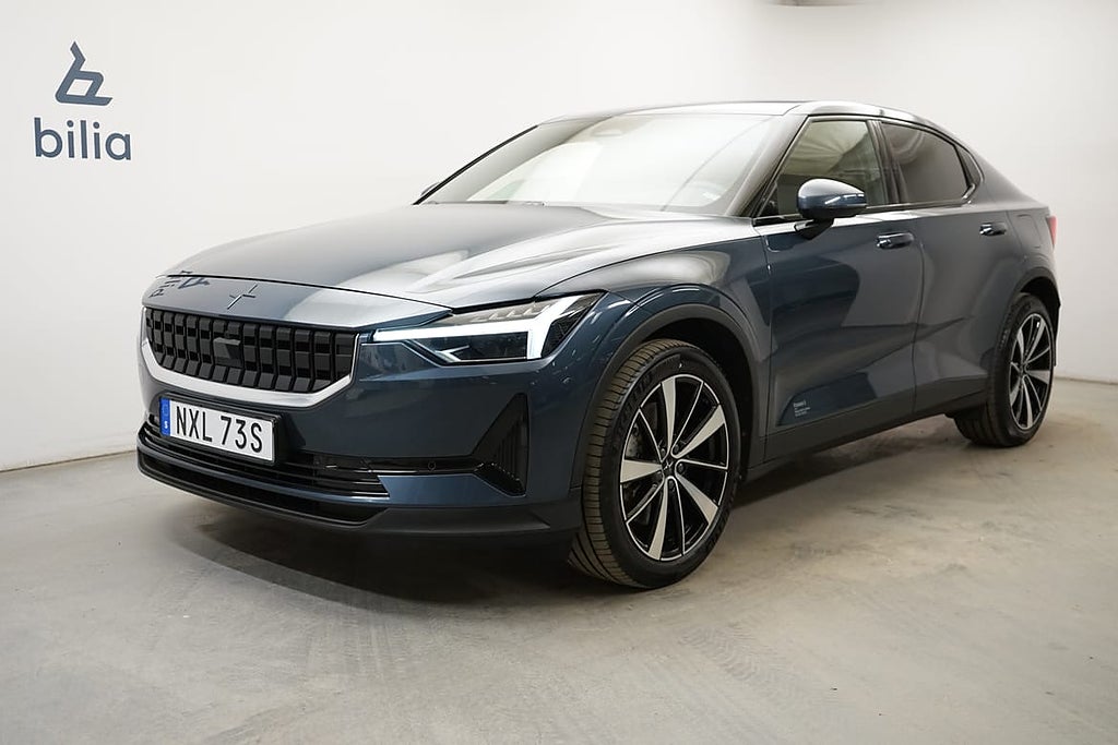 Polestar 2 Standard Range Single Motor 64kWh, Navigation, Elman förarstol