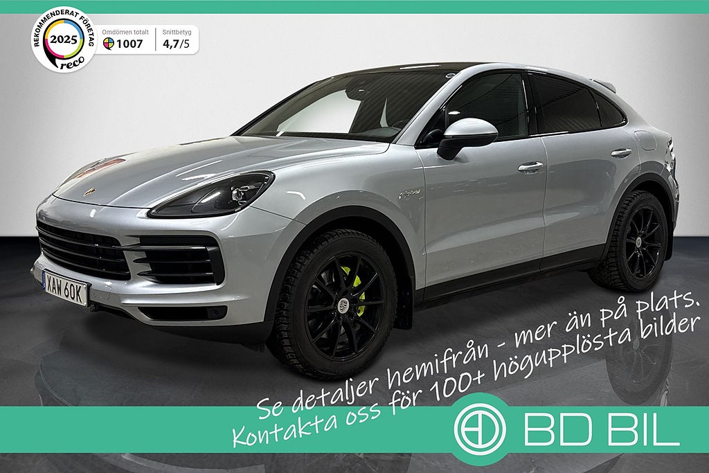 Porsche Cayenne E-Hybrid Coupé PANORAMA VÄRMARE DRAG