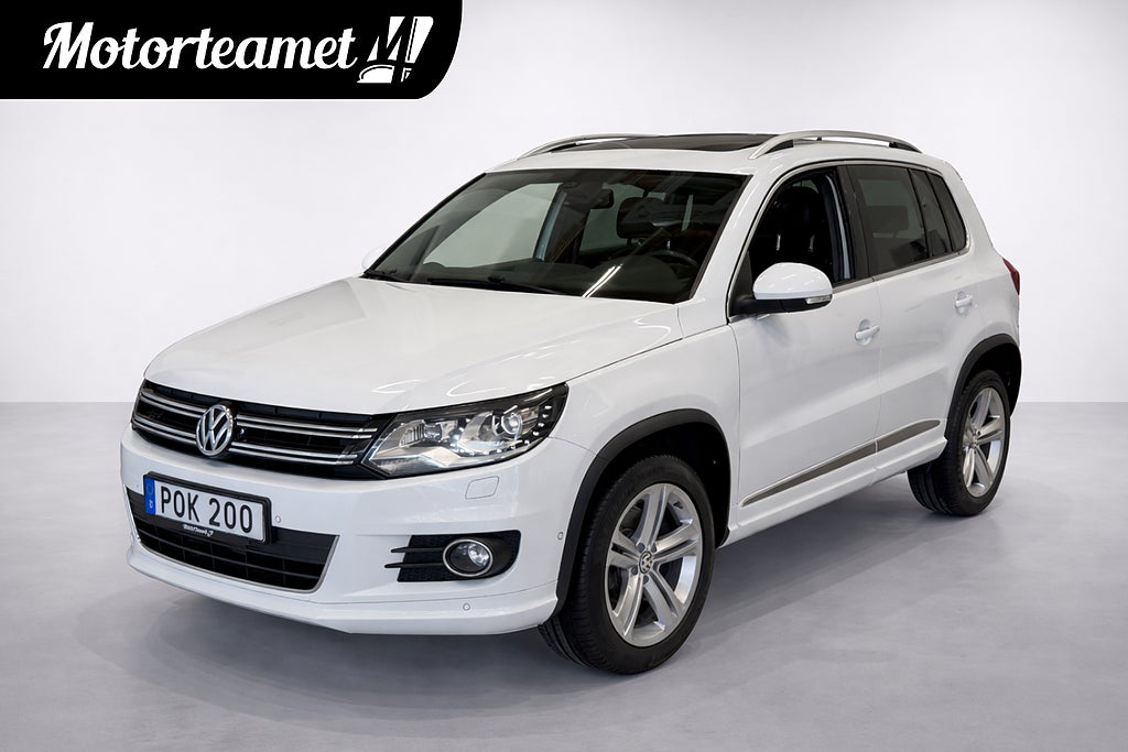Volkswagen Tiguan 2.0 TDI 4Motion R-Line Pano D-Värm Drag Skinn B-Kamera