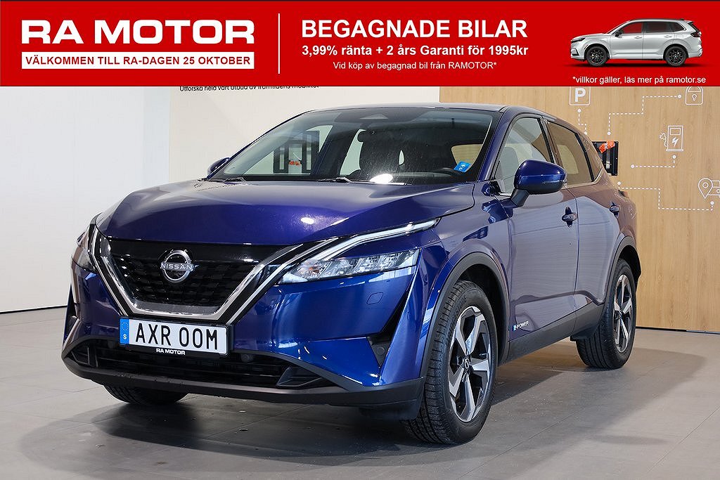 Nissan Qashqai e-POWER 190hk Acenta Aut Hybrid Leasbar 2023