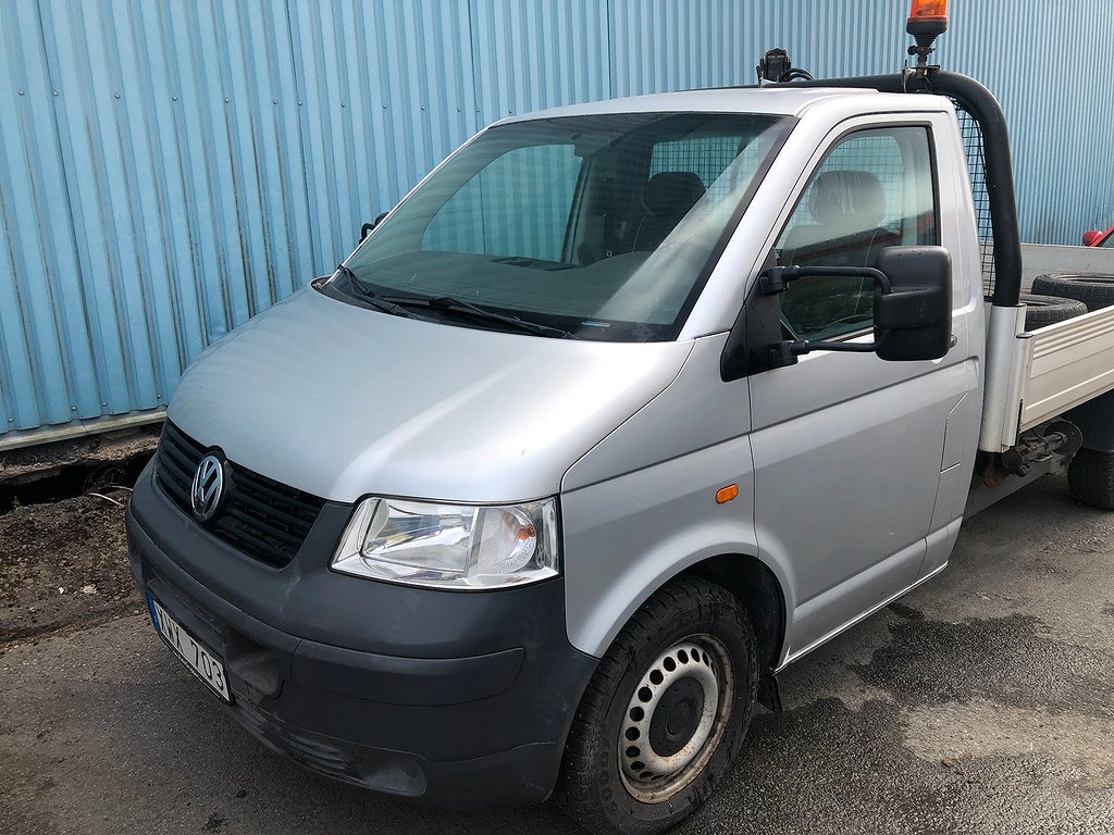 Volkswagen Transporter 1.9 TDI Pickup Kranbil Hiab 013T
