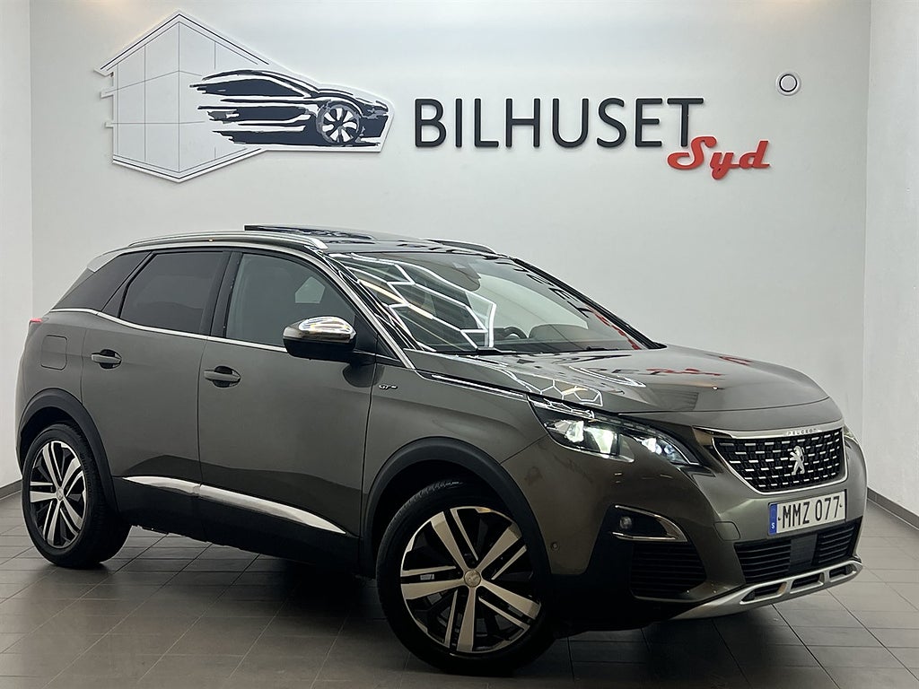 Peugeot 3008 2.0 BlueHDi 180hk GT Pano/Krok/Navi/Massagestol