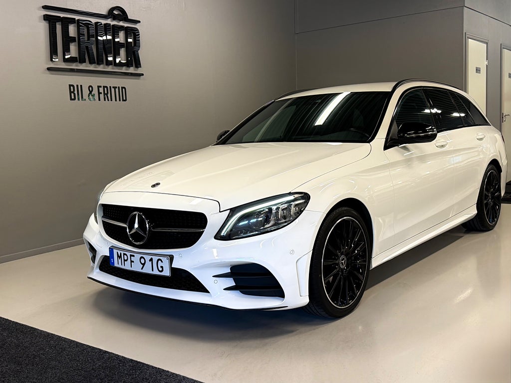 Mercedes-Benz C 200 T d 9G-Tronic AMG Line Cockpit/Värmare 160hk