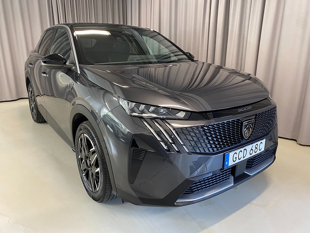 Peugeot 3008 GT Hybrid 145hk Automat. Navi  Rattvärme