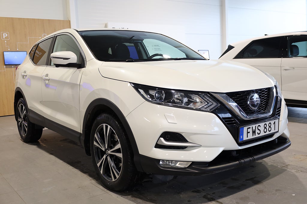 Nissan Qashqai 1,3 DIG-T 160hk N-CONNECTA Aut 360° Navi P-sensorer 2019