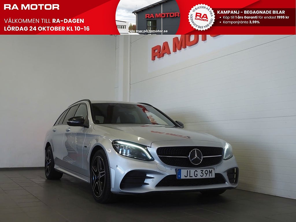 Mercedes-Benz C300 de 300 T de 306hk AMG Night Edition |Drag|Kamera|Navi| 2021