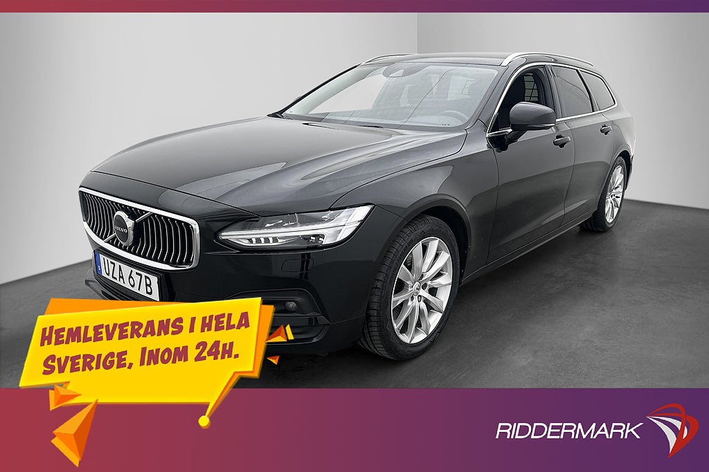 Volvo V90 B4 Momentum Värmare Dragkrok Kamera Rattvärme MOMS