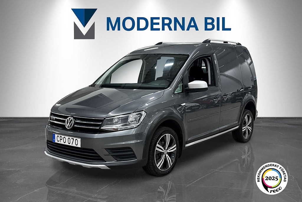 Volkswagen Caddy Alltrack 2.0 TDI 150hk 4M 2xDörr Drag Dvärm Nyserv Moms