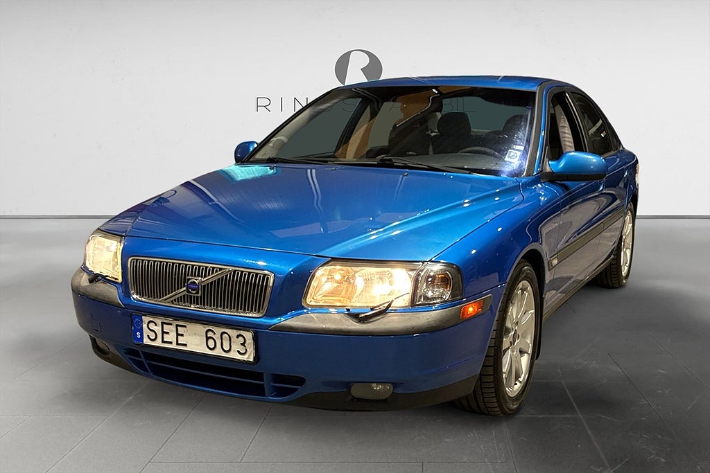 Volvo S80 2.4T 200 HK AUT DRAG KAMREM BYTT FARTHÅLLARE XENON 17"