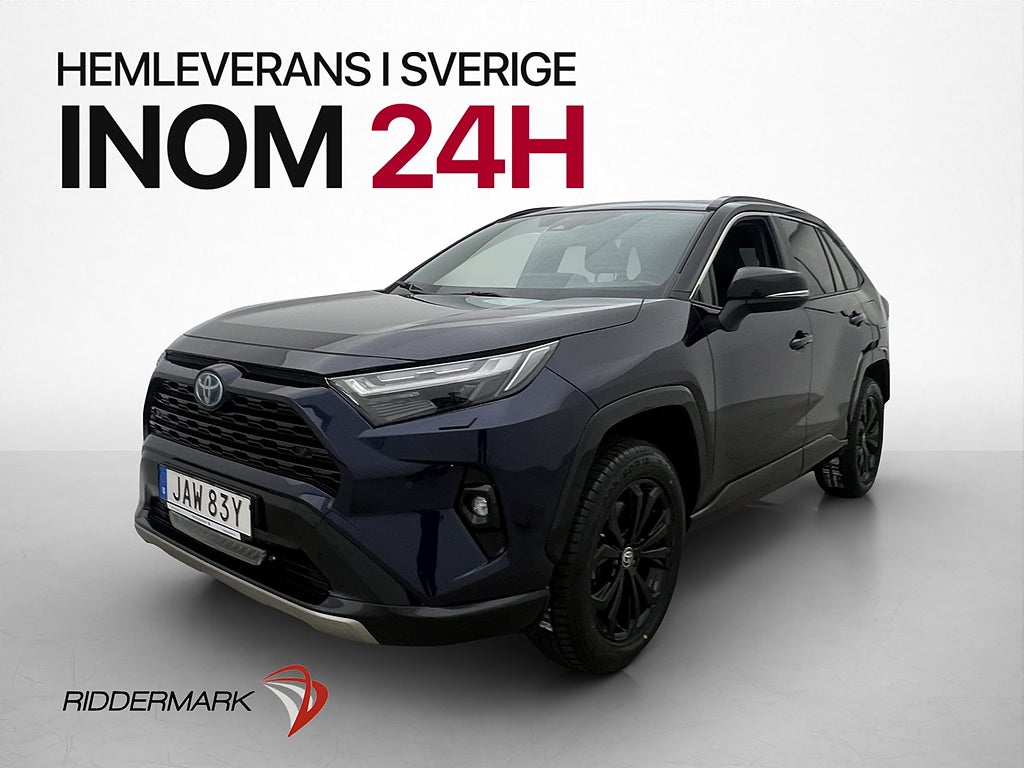 Toyota RAV4 Hybrid AWD-i Style Halvskinn Kamera Navi Drag