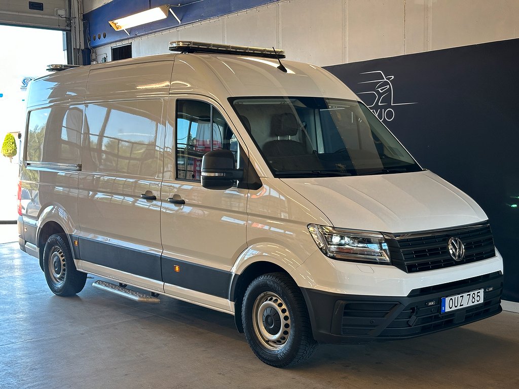 Volkswagen Crafter 35 2.0 TDI Euro 6 3-Sits, Drag, MOMS