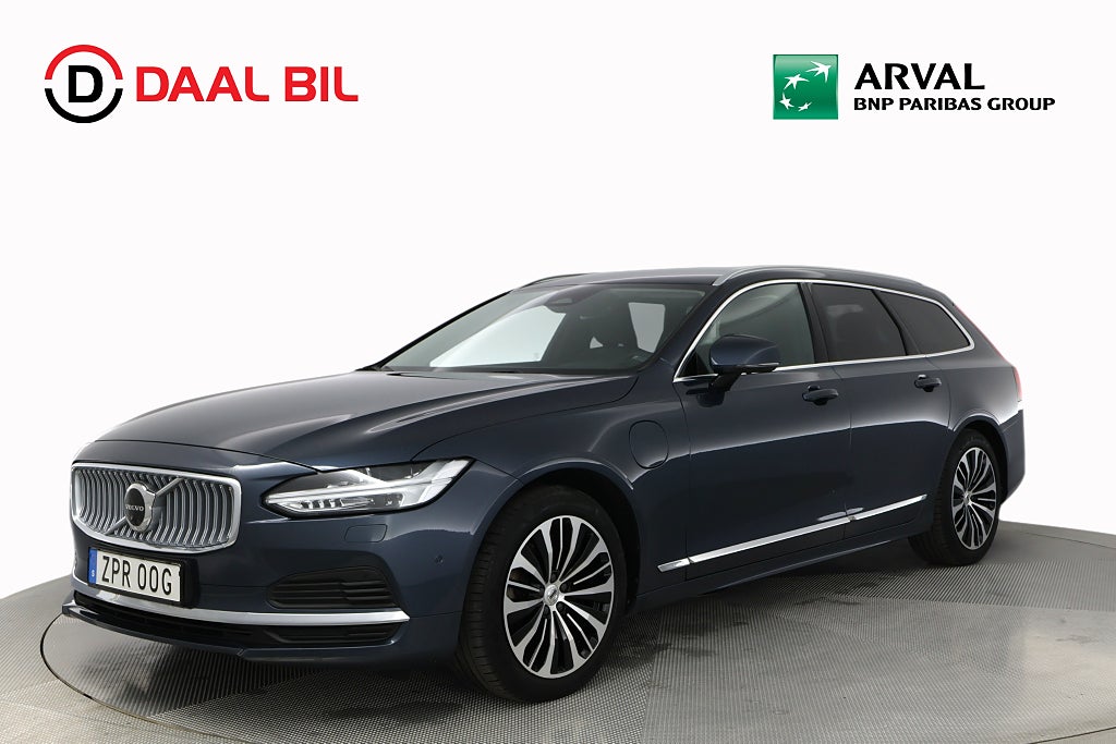 Volvo V90 RECHARGE T6 AWD 18,8 kWh 350HK CORE BRIGHT 360-KAM DRAG