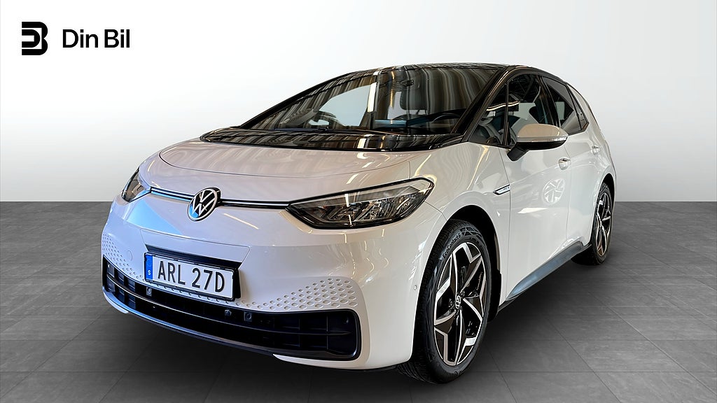 Volkswagen ID.3 PRO S 150 KW Stora Batteriet 204 hk