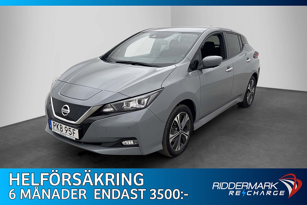 Nissan Leaf e+ N-Connecta Värmare Rattvärme Navi 360°