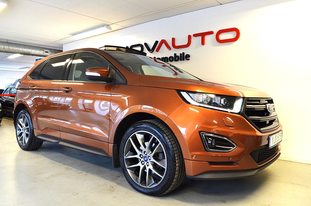 Ford Edge TDCi Bi-Turbo Sport Panorama Kamera Värmare Drag