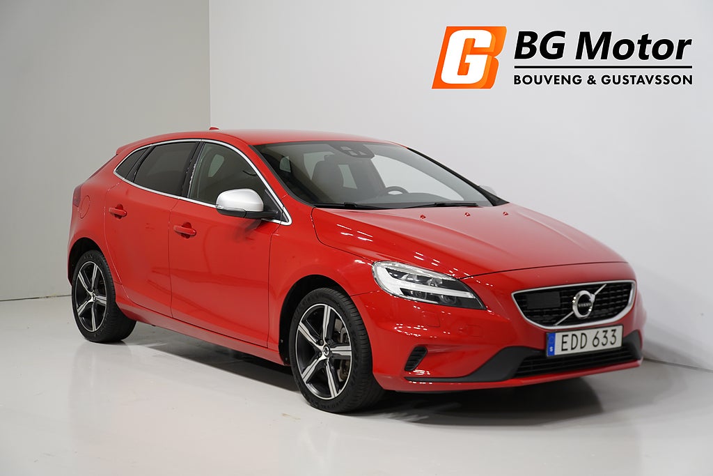 Volvo V40 D2 Aut R-Design D-värm/Adaptiv FH/1,99% Ränta