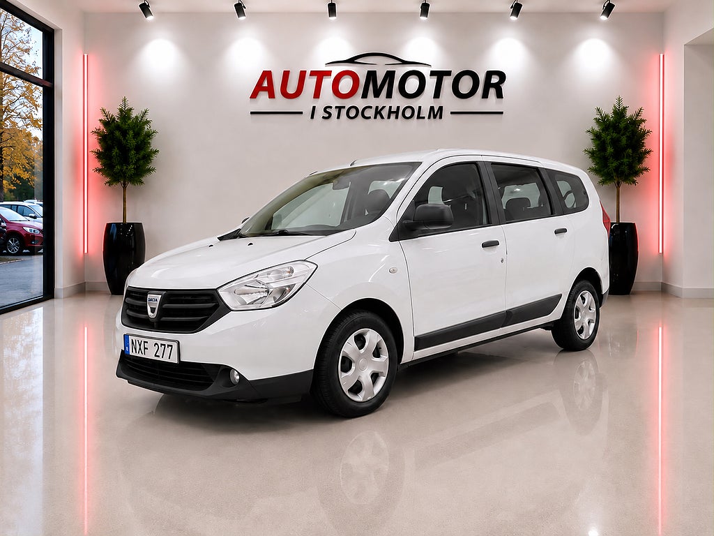 Dacia Lodgy MOTOR FEL GÅR OJÄMNT 1.2 TCe 7 Sits AC Euro 6 
