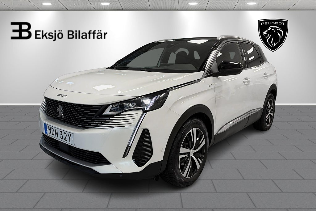 Peugeot 3008 GT PureTech 130hk Automat *Kamera, GPS, Key Less Go*