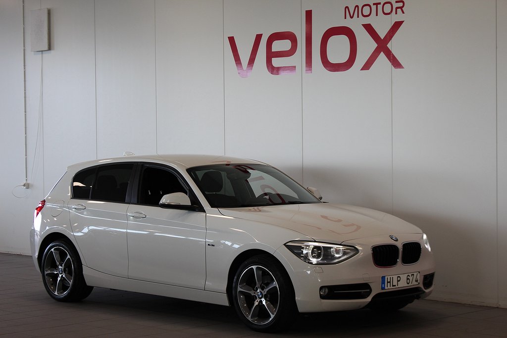 BMW 120 d 5-dörrars Sport line Farthållare 184HK 2012