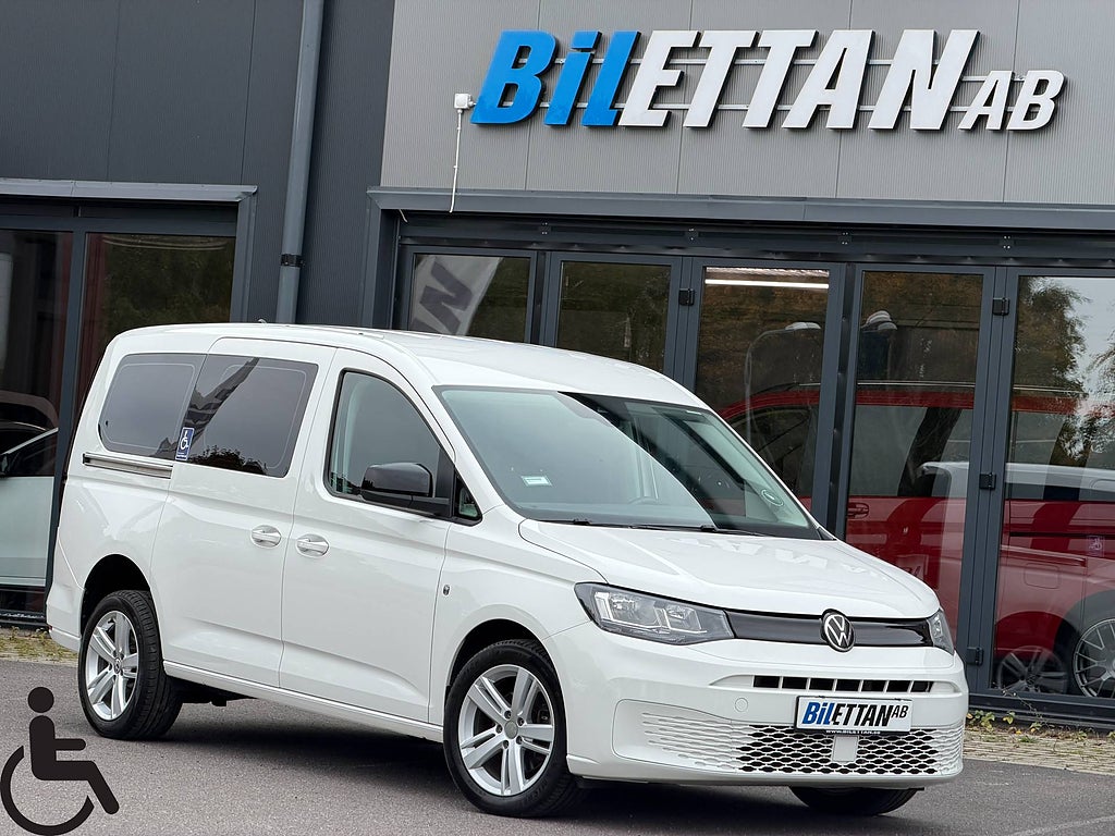Volkswagen Caddy Maxi Maxi 7-Seater 1.5 TSI|Handikappanpassad|Ramp|Moms