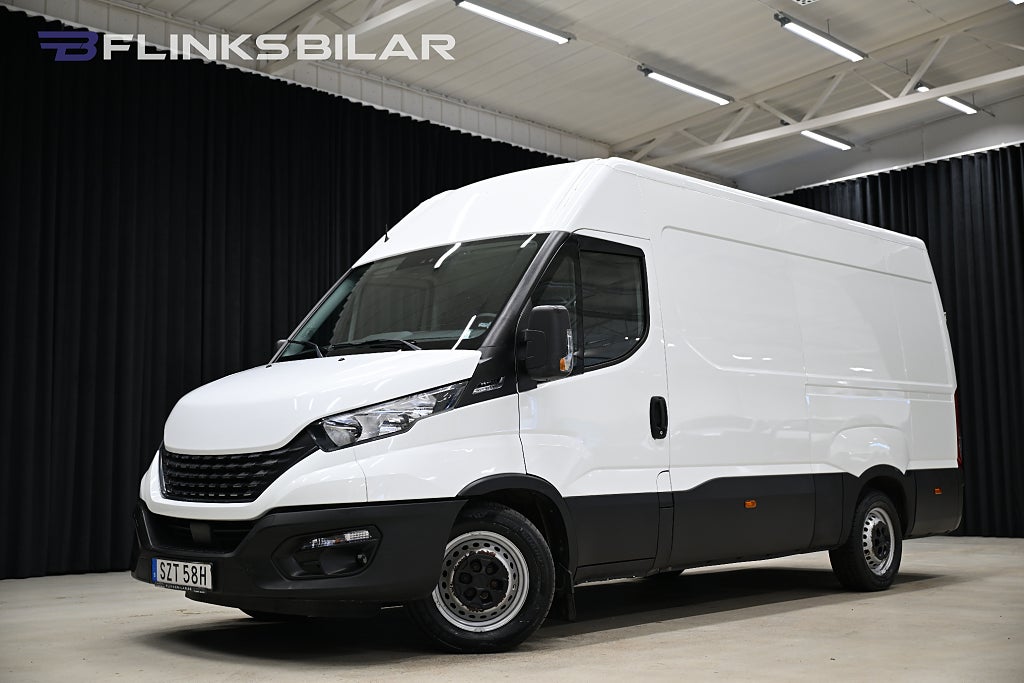 Iveco Daily L3H2 136HK Automat|V-Inredd|3.5ton-drag|Webasto|Leasbar