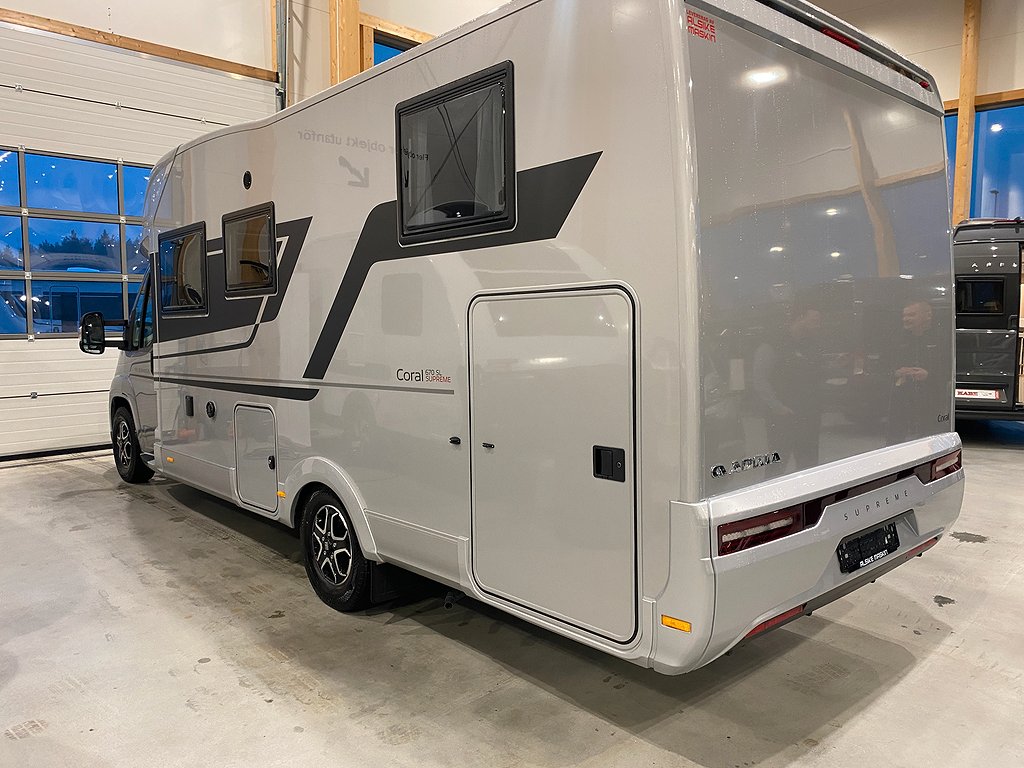 Adria Coral Supreme 670 SL / ALDE / Ugn / Panorama / Automat - Adria