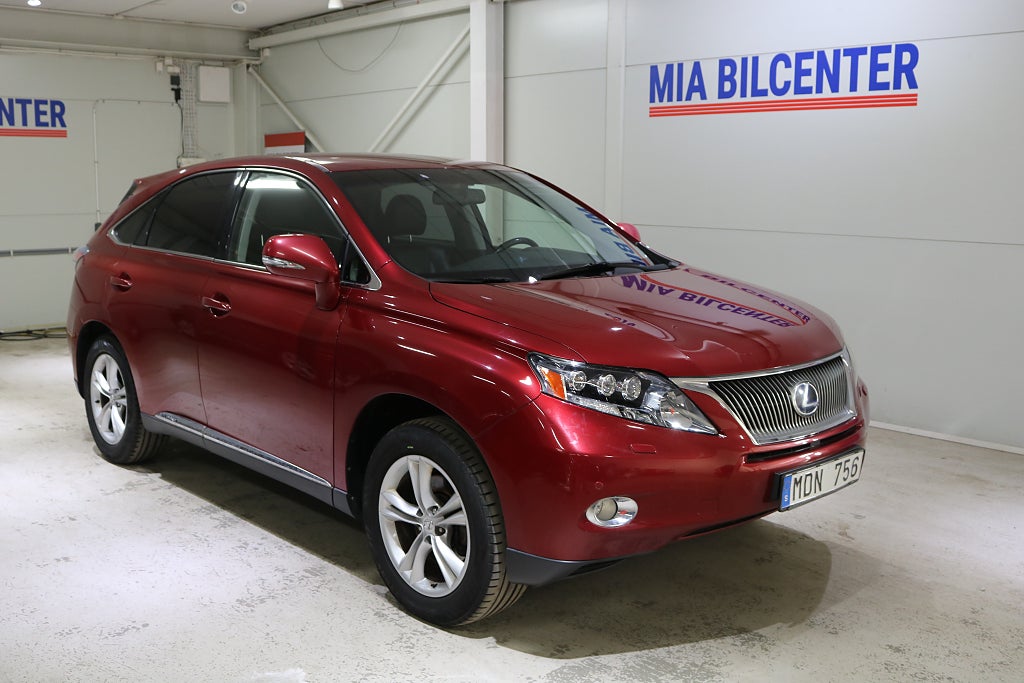 Lexus RX 450h 3.5 V6 AWD Luxury / Dragkrok / Ny servad