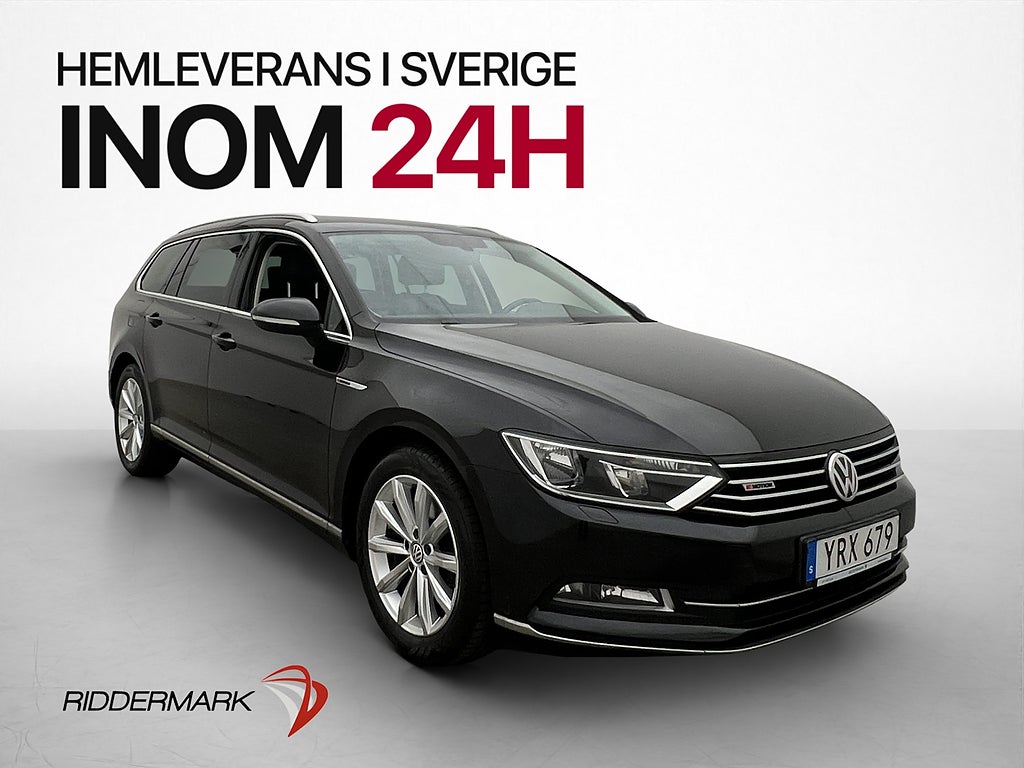Volkswagen Passat SC 2.0 TDI 4M 190hk Värmare Drag CarPlay